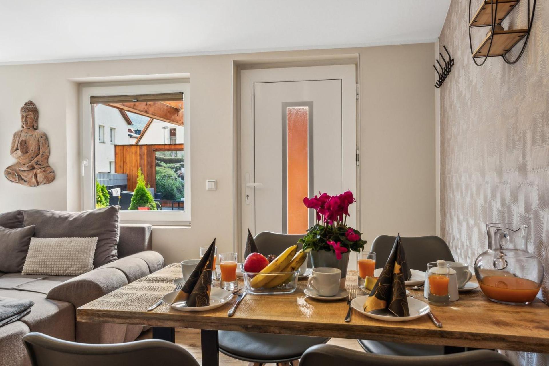 Apartment Harzlounge Center Thale - Grill & Garden ภายนอก รูปภาพ