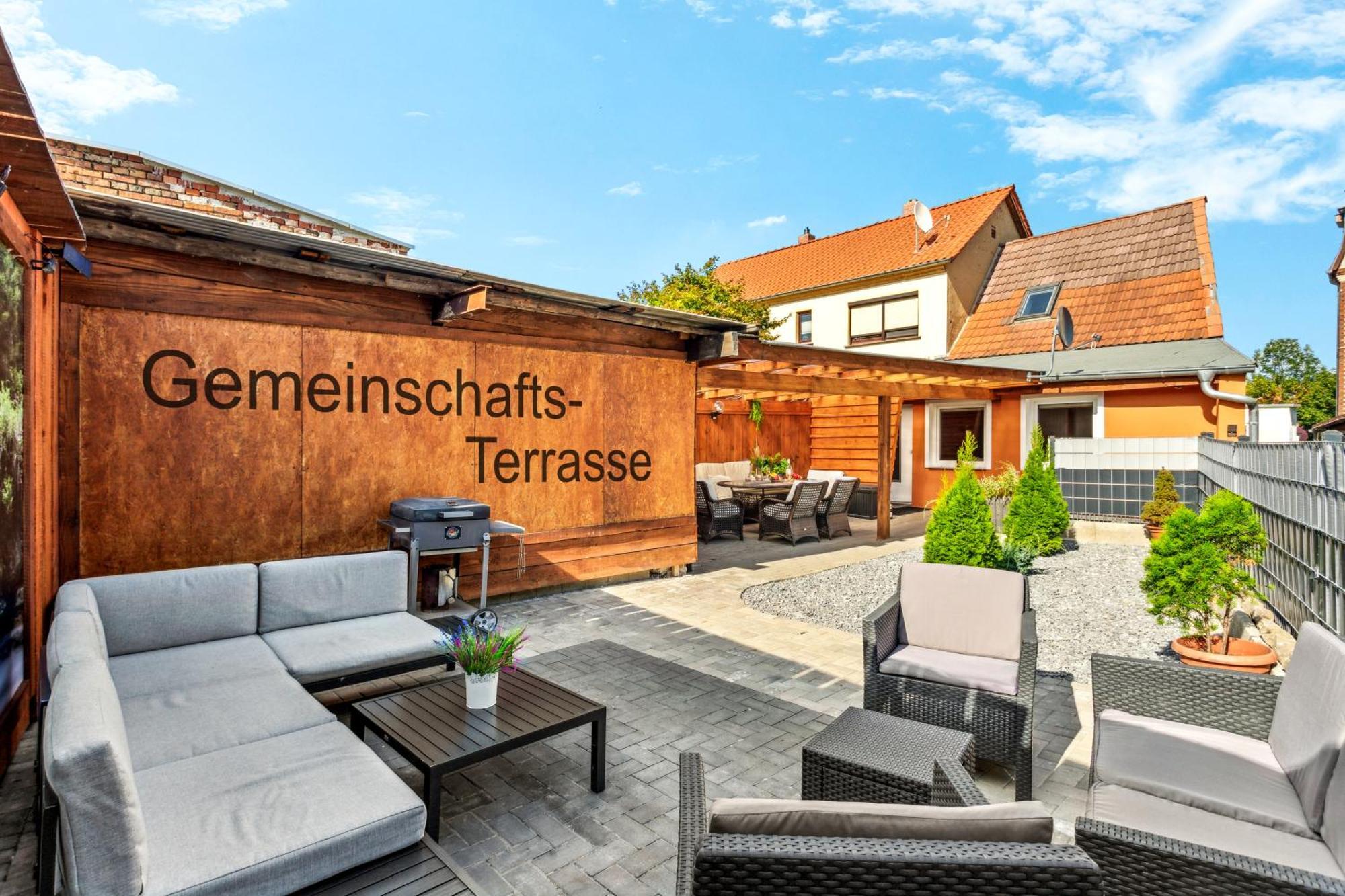 Apartment Harzlounge Center Thale - Grill & Garden ภายนอก รูปภาพ